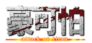 豪可怕 (attack on titan)