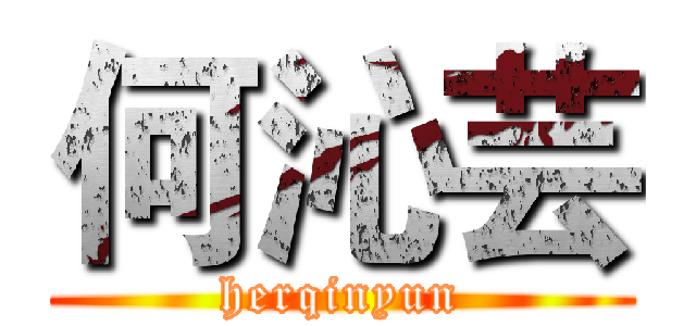 何沁芸 (herqinyun)