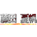 藤田 夏帆 (２４H)