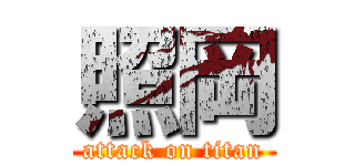 照岡 (attack on titan)