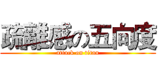 疏離感の五向度 (attack on titan)