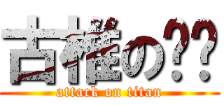 古椎の叻叻 (attack on titan)