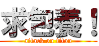 求包養！ (attack on titan)