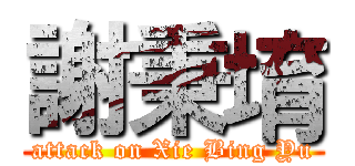 謝秉堉 (attack on Xie Bing Yu)