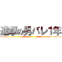 進撃の男バレ１年 ()