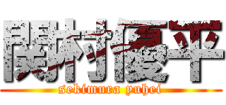 関村優平 (sekimura yuhei)