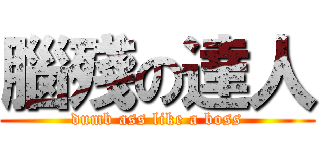 腦殘の達人 (dumb ass like a boss)