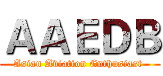 ＡＡＥＤＢ (Asian Aviation Enthusiast )