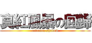 真紅風暴の回歸 (crimson shadow)