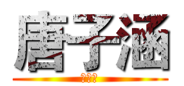 唐子涵 (我爱你)