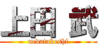 上田 武 (uedatakeshi)