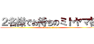 ２名様でお待ちのミトヤマ様 (attack on titan)