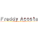 Ｆｒｅｄｄｙ Ａｃｏｓｔａ (attack on titan)