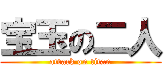 宝玉の二人 (attack on titan)