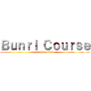 Ｂｕｎｒｉ Ｃｏｕｒｓｅ (attack on titan)
