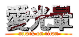 愛光暈 (attack on titan)