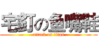 宅釘の鱼嘴鞋 (attack on titan)