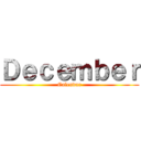 Ｄｅｃｅｍｂｅｒ (Calendar)