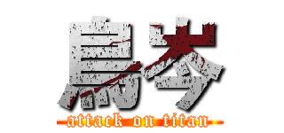 鳥岑 (attack on titan)