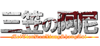 三笠の阿尼 (MeiTianDouXiangShangAni)