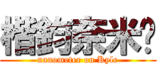 楷鈞奈米屌 (nanometer on Kyle)