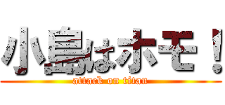 小島はホモ！ (attack on titan)