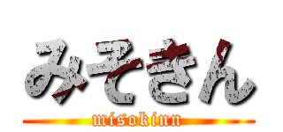 みそきん (misokinn)