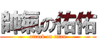 帥氣の佑佑 (attack on titan)