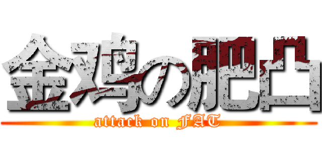 金鸡の肥凸 (attack on FAT)