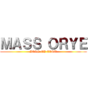 ＭＡＳＳ ＯＲＹＥ (JOIN GY CVSU)