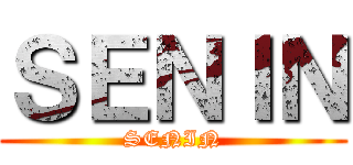 ＳＥＮＩＮ (SENIN)