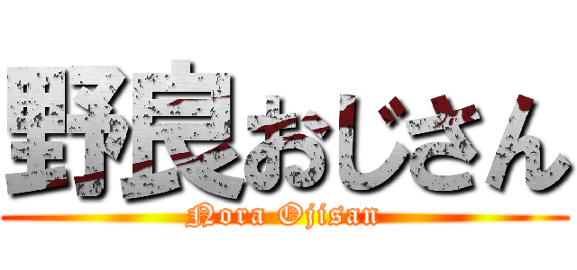 野良おじさん (Nora Ojisan)