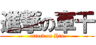 進撃の車干 (attack on Hin)