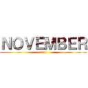 ＮＯＶＥＭＢＥＲ (2021)