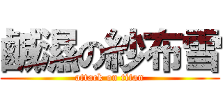 鹹濕の紗布雪 (attack on titan)