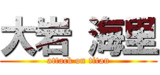 大岩 海里 (attack on titan)