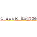 Ｃｌａｓｓｉｃ Ｚｅｉｔｇｅｉｓｔ (attack on CZ)