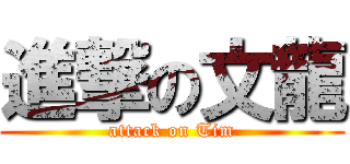 進撃の文龍 (attack on Tim)