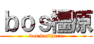 ｂｏｓ橿原 (bos kasihara)