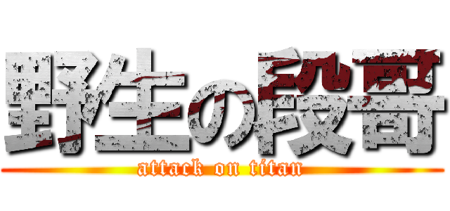 野生の段哥 (attack on titan)
