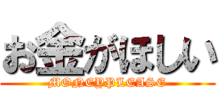 お金がほしい (MONEYPLEASE)