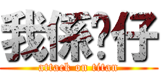 我係傻仔 (attack on titan)