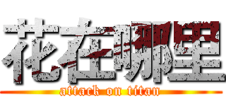 花在哪里 (attack on titan)