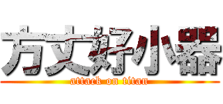 方丈好小器 (attack on titan)