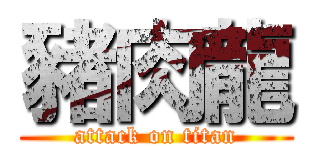 豬肉龍 (attack on titan)