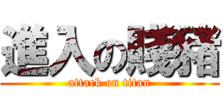 進入の賤豬 (attack on titan)