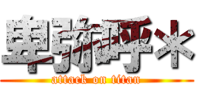 卑弥呼＊ (attack on titan)