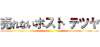 売れないホスト テツヤ ()