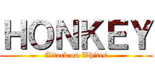 ＨＯＮＫＥＹ (Attack on Whites)