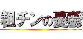 粗チンの憂鬱 ()